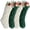 Burgundy/Green/Ivory/Khaki, variant on 4 Pack Christmas Stockings Bulk, Large 18 Inch Burgundy, Ivory, Green and Khaki Cable Knit Stocking for Xmas Holiday Decoration