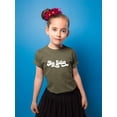 thumbnail image 2 of Retro Big Sister Sibling Reveal Announcement Shirt for Baby and Toddler Girls Sibling Outfits Military Green Shirt, 2 of 2