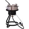 King Kooker 16" Propane Outdoor Cooker with Stainless Steel Fry Pan and Basket