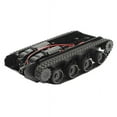 thumbnail image 2 of Smart Robot Tank Car Chassis Kit Rubber Track Crawler For 130 Motor, 2 of 8