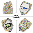 thumbnail image 5 of ALAZA Colorful Frogs Womens Travel Laptop Backpack Large Daypack Ladies Shoulder Bags S, 5 of 7