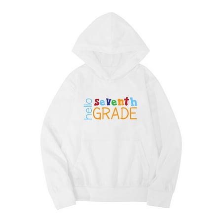 

Boys Soccer Sweatshirt 4t Zip up Jacket Kids Boys Girls Autumn WInter School Season Seventh Grade Letter Printed Long Sleeve Hoodie Warm And Comfortable Tops Children s Clothing