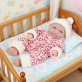 thumbnail image 4 of Staron Reborn Doll Clothes for 12 Inch Dolls, Simulation Outfits for Girl Toys, Christmas Dress Set for Role Play and Gift Giving, 4 of 7