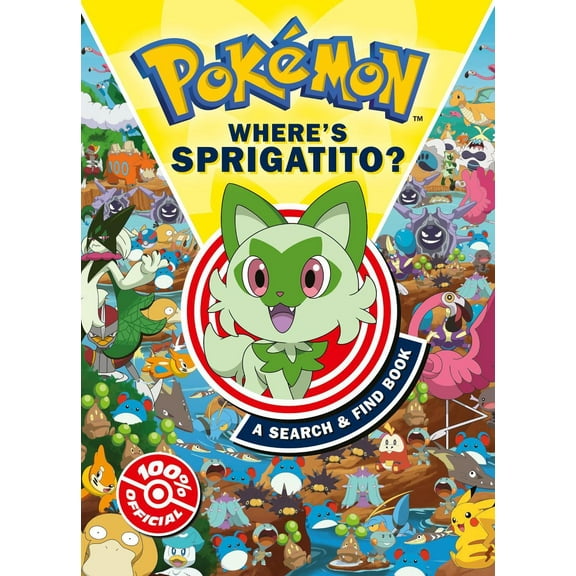 Pokmon Wheres Sprigatito: A Search & Find Book