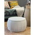 thumbnail image 4 of ELE Light & Decor Wicker / Rattan Footstool with Storage Seat in White, 4 of 10