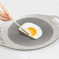 thumbnail image 4 of Parrilla Sartén Sartén Olla Plancha adherente de parrilla de material acero inoxidable para Cocinar Carne Utensilios , Sin titular DYNWAVEMX placa de parrilla, 4 of 8