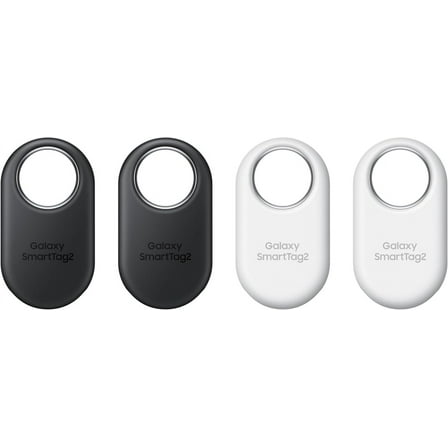 Samsung Galaxy SmartTag2 Bluetooth Tracker (4 Pack) - Black/White (El-T5600)