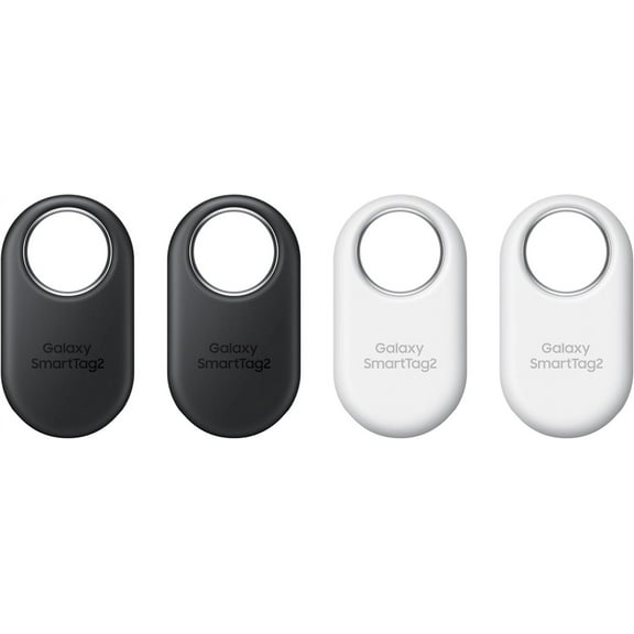 Samsung Galaxy SmartTag2 Bluetooth Tracker (4 Pack) - Black/White (El-T5600)