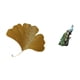 thumbnail image 5 of Esculturas de pared de hojas,Esculturas de pared de hierro forjado con hojas de ginkgo,Escultura de pared con hojas de ginkgo para colgar,Figura de escritorio,Estante de estatua de pavo real, 5 of 8