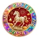 thumbnail image 5 of Imán para nevera con el Año del Caballo, acrílico plano 2D, decorativo para aires acondicionados Estilo D, 5 of 9