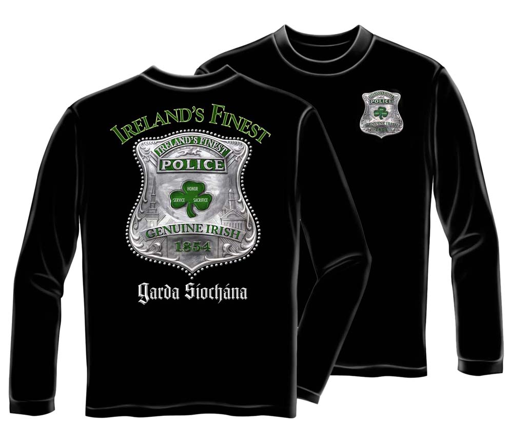 Erazor Bits - Polica Garda Ireland Finest Long Sleeve T ...