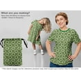 thumbnail image 6 of oneOone Cotton Poplin Green Fabric Block Sewing Material Print Fabric By The Yard 56 Inch Wide-44, 6 of 6