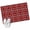 Red, variant on 3'x5' Area Rugs, Navy Blue Boho Indoor Outdoor Area Rug for Living Room Bedroom, Farmhouse Abstract Floral Aesthetic Washable Bathroom Rugs Kitchen Floor Carpet Mats Home Decor Aesthetic