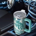 thumbnail image 4 of 40oz Hawaii Tropical Plants Tumbler with Straw, SpillProof Lid, Double Insulated Travel Mug, Gifts for Men Women, Travel Accessories Must Have, 4 of 5