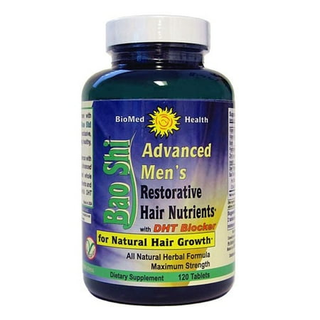 Biomed Health Advanced Bao Shi Men's Hair Supplement - 120 Tablets