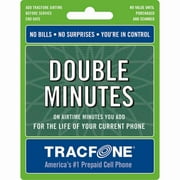 TracFone Double Minute Wireless Airtime Card