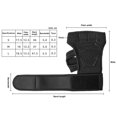 thumbnail image 2 of Guantes De Entrenamiento Ventilados De Alta Con Muñequeras Para Hombres Y Mujeres: Acolchado Antideslizante En La Palma, Protección Completa De La Palma, Súper Agarre, 2 of 7