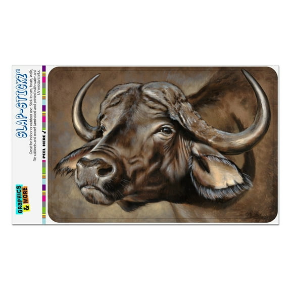 Cape African Buffalo Home Business Office Sign