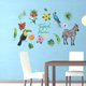 thumbnail image 2 of Pegatinas de suelo de pared de bosque Tropical para el hogar, dormitorio, telón de fondo, decoración de negocios SK7169, 2 of 5