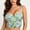 Green, variant on Floral Beaded Fishbone Boning Corset, Built-In Padded Bra Waist Cinching Bustier Camisole Tank Top Body Shapewear Beige 75