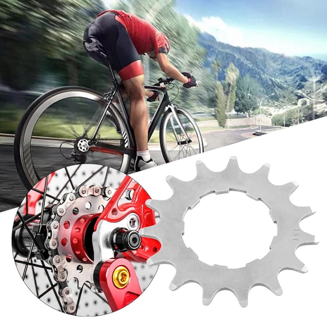 Anti Rouille Simple Rouage, 12T à 18T Pièces de Conversion de Vélo, Roue Libre de Pignon Compnt pour Route de Montagne, 15T