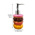 thumbnail image 2 of Creative Donut Hand Sanitizer Bottle Refillable Lotion Dispenser Lightweight Cute Soap Dispenser for Bathroom Accessories, 2 of 7