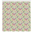 thumbnail image 3 of Ambesonne Vegetable Art Shower Curtain, Detailed Cartoon Food, 69"Wx84"L, Multicolor, 3 of 3