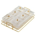 thumbnail image 4 of DOLITY Appetizer Serving Tray with Rack Seasoning Jar for Party Living Room Wedding Clear, 4 of 9