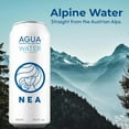 thumbnail image 2 of NEA Canned Water Cans 12 Pack, Austrian Alps Spring Mineral Water, 16.9 fl oz, Boxed, 2 of 8