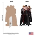 thumbnail image 5 of Advanced Graphics 3854 18 x 10 in. Mini Group-Harry, Hermione & Ron in Robes Cardboard Cutout - Warner Brothers, 5 of 5