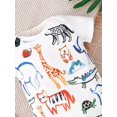thumbnail image 3 of Hand-Painted Cute Animal Pattern Short-Sleeved For Baby Boy, 3 of 5