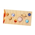 thumbnail image 2 of Rompecabezas de madera Rompecabezas Interactive Educational Puzzle Juego para niños y niñas Regalos de cumpleaños para niños y niñas Ocho planetas, 2 of 8
