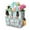 Pioneer Flower Floral-3, variant on Garden Tool Bag,Pioneer Flower Floral Print Pattern Garden Tool Organizer,Garden Gifts,Waterproof Multi-Pocket Garden Tool Storage 11.8x5.5x11.4 Inch(Tools NOT Included)
