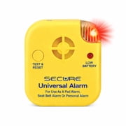 Secure Safety Solutions Bed Alarm for Elderly Adults - 12 x 30 Motion Pressure Sensor Pad, 80 dB Patient Monitor with Holder, 9V Battery - Wandering & Fall Prevention for Dementia Patients, Seniors