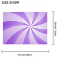 thumbnail image 3 of Rectangular Tablecloth 60x84 Inch – Waterproof Polyester Printed Table Cover, Wrinkle Resistant, Washable for Kitchen & Dining, Candy, 3 of 6