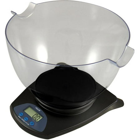American Weigh Digital Scale with Bowl, Black