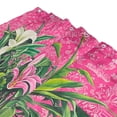 thumbnail image 3 of Yayeee Shower Curtain with Hooks 72"x72" Waterproof Fabric Bathroom Hanging Decor, White Vibrant Flowers, 3 of 5
