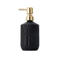 thumbnail image 2 of Glass Shampoo Bottles And Body Wash Bottles Pump-style Soap Dispenser Bottles Liquid Pump Bottles With A Textured Middle Bands, 2 of 6