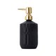 thumbnail image 2 of Botella de botella de jabón de vidrio tipo bomba – Champú recargable, gel de ducha. Envase, diseño antideslizante texturizado, bomba impermeable, cocina reutilizable en el baño doméstico, 2 of 6