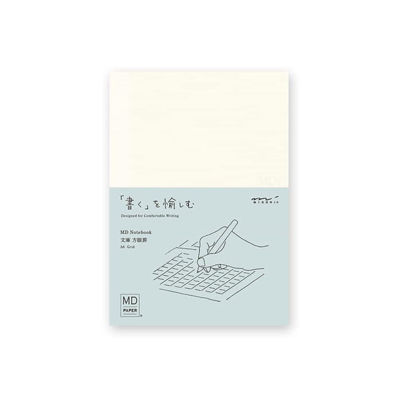 DESIGNPHIL 15289006 Midori Notebook, MD Notebook, Paperback, Ruled A
