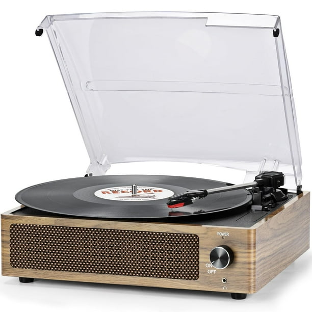 Tocadiscos de vinilo Seasonlife Vintage con altavoz