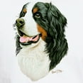 thumbnail image 3 of CafePress - Bernese Mountain Dog White T Shirt - Men's White Classic Cotton T-Shirts, 3 of 4