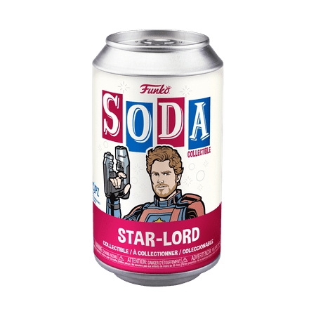 Funko - Vinyl SODA: Guardians of the Galaxy: Volume 3 - Star - Lord - Multi