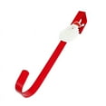 thumbnail image 1 of Jinsinto 10" Wreath Hanger for Front Door Metal Over The Door Single Hook, 1 of 4
