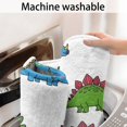 thumbnail image 5 of White Dinosaurs Plants Pattern Bathroom Rugs Mat,Non Slip Microfiber Bathroom Rug,Rubber Backing,Soft Bathroom Mats for Bathroom Floor,Tub and Shower,20x32in(50x80cm), 5 of 5