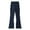 Dark Blue, variant on Krdevn Girl's Leggings High Waisted Flare Pants Yoga Bootcut Pants Solid Color Full Length Bell Bottoms,10-12 Years