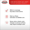 Glidden GrabNGo Barn & Fence Wood Exterior Paint Flat, Red, 1 Gallon