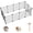 Black-12 Panels, variant on White 12 Panels Metal Pet Playpen Small Animal Exercise Fence