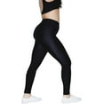 thumbnail image 2 of American Apparel womens Nylon Tricot Leggings, Black, Small US, 2 of 6