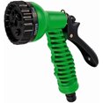 thumbnail image 2 of Expandable Garden Hose Pipe in 75ft - Flexible Garden Hose with 7 Function Spray Gun Nozzle – Powerful Expanding Hose Pipe for Gardens – Leak-Proof Outside Tap Kit with Accessories (Green), 2 of 8